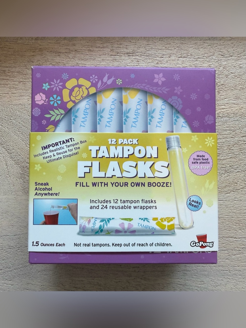 ❌SOLD❌12-Pack Tampon Flasks